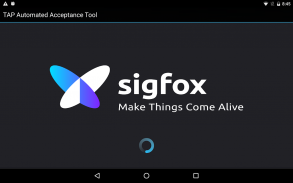 Sigfox Automated Acceptance Tool (AAT) screenshot 4