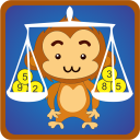 Monkey Math Balalnce Icon