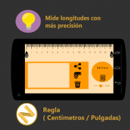 Regla Medición - Centímetros y Pulgadas screenshot 1