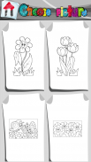 Flower Coloring Book screenshot 2