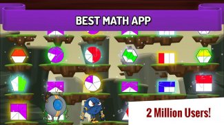 Monster Math Duel: Fun arithme screenshot 0