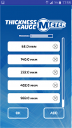 Thickness gauge screenshot 4