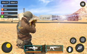 Critical Survival Desert Shooting Game screenshot 1