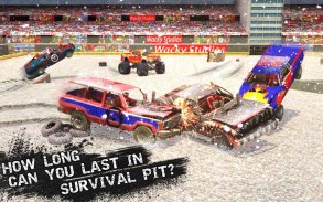 Extremo Demolição Derby Corrida Músculo Carros 3D screenshot 9