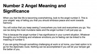 Number 2 Angel Meaning and Significance screenshot 0