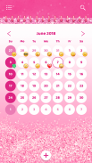 Cute Pink Secret Diary with Glitter screenshot 0