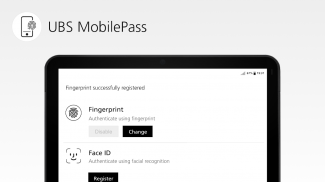 UBS MobilePass screenshot 0