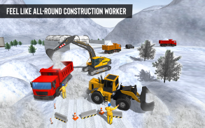 Snow Excavator Dump Truck Game screenshot 4