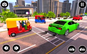 Rickshaw Driving Adventure – Tuk Tuk Parking Game screenshot 2