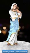 3D Mother Mary Live Wallpaper screenshot 7