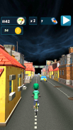 Highway Bike Run: Endless BMX Rider screenshot 1