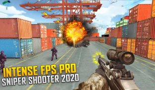 Gun Strike FPS 3D Real Snipper Gun shooting game screenshot 5