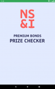 NS&I Premium Bonds checker screenshot 5