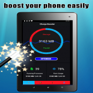 RAM booster & Battery saver and trash cleaner for phone and tablet screenshot 1