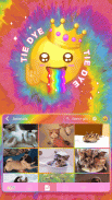 Tema Keyboard Tie Dye screenshot 6