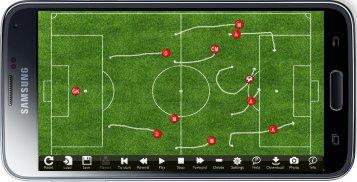 Soccer Play Designer and Coach Tactic Board screenshot 5