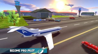 uçan kargo uçak sim - uçak oyunları screenshot 3