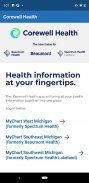 Corewell Health App screenshot 2