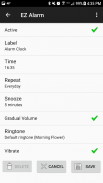 Alarm Clock, EZ Alarm, Configurable Loud Ringtones screenshot 3