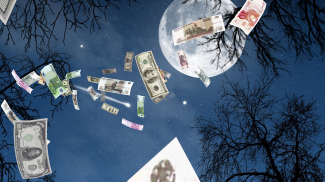 Falling Money 3D Wallpaper screenshot 12