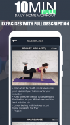 10 Minute Daily Home Workout (Boost Immune System) screenshot 3