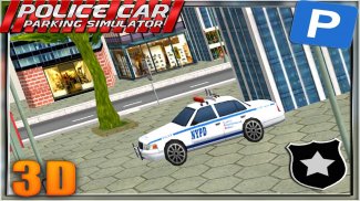 Polícia Parking Simulador 3D screenshot 6