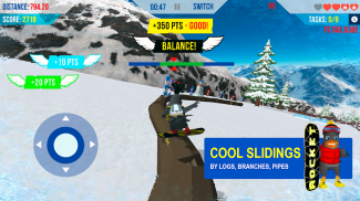 SnowBird: Snowboarding Games screenshot 2