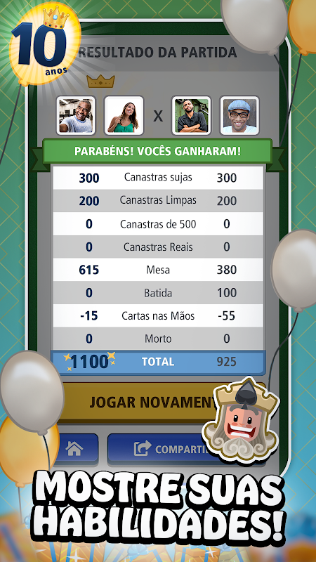 Buraco Jogatina: Jogo Canastra  Game Brasileiro - Indústria de