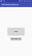 APN Settings Shortcut screenshot 1