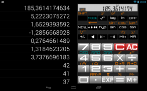 Calculadora científica screenshot 0