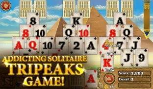 3 Pyramid Tripeaks Solitaire - Free Card Game screenshot 3