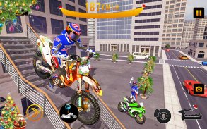 Bike Stunt: Extreme Roof Drive screenshot 8