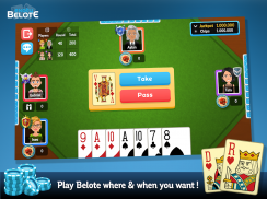 Multiplayer Belote & Coinche screenshot 3