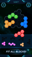 Hexa Puzzle Space - New Block Puzzle Game 2020 screenshot 0