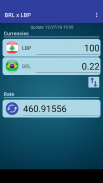 Brazil Real x Lebanese Pound screenshot 1