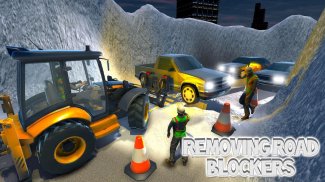 Real JCB Snow Excavator 3D screenshot 0