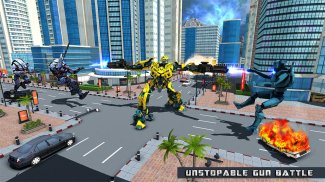 Air Robot Plane Transformation Game 2020 screenshot 1