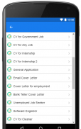 Cover Letter Examples screenshot 1