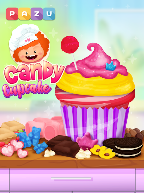 Download do APK de Fábrica fabricantes cupcakes aniversário: jogos para  Android