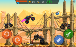 Mad Truck Challenge - Гонки и бои машин с боссами screenshot 0