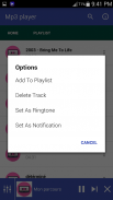 Free Mp3 player - Audio Music screenshot 1