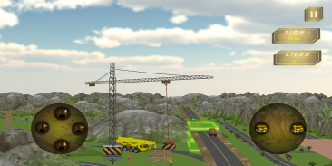 Bridge Construction Crane Op screenshot 1