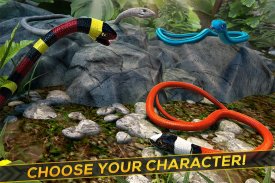 Jungle Snake Run: Yarışı Yılan screenshot 1