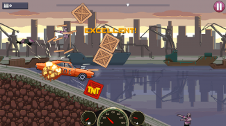 Drive or Die - Zombie Pixel Earn to Racing screenshot 4