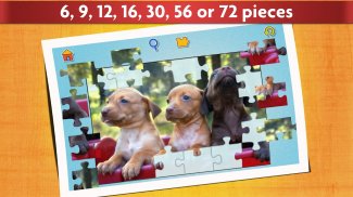 Dogs Jigsaw Puzzles Game - For Kids & Adults 🐶 screenshot 7