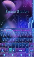 Dark Space Keyboard Theme screenshot 4