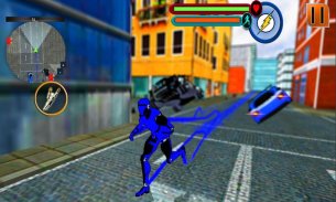 Real Police Robot:Super Lightning Robot Speed Hero screenshot 7