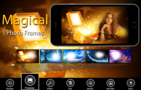 Magical Photo Frames - magic love pic frame editor screenshot 0