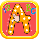 ABC dot to dot arena - learning alphabet number