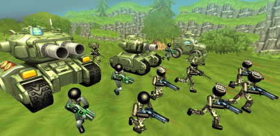 Stickman Tank Battle Simulator